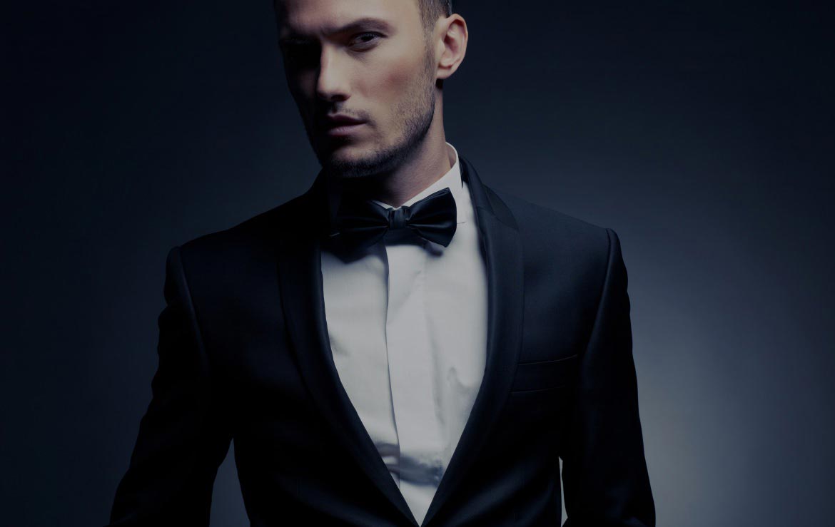 Man Dressed in Tuxedo Man Dressed in Tuxedo